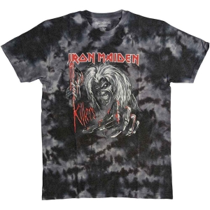 Iron Maiden - Ed Kills Again Uni Bl Dip-Dye    i gruppen MERCH / T-Shirt / Rockoff_Nya April24 hos Bengans Skivbutik AB (5532283r)