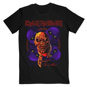 Iron Maiden - Pom Multi Head Eddie Uni Bl    i gruppen MERCH / T-Shirt / Rockoff_Nya April24 hos Bengans Skivbutik AB (5532284r)