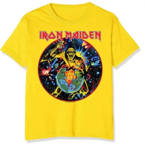 Iron Maiden - World Piece Tour Circle Uni Yell    i gruppen MERCH / T-Shirt / Rockoff_Nya April24 hos Bengans Skivbutik AB (5532287r)