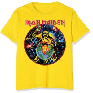 Iron Maiden - World Piece Tour Circle Uni Yell    i gruppen MERCHANDISE / T-shirt / Hårdrock hos Bengans Skivbutik AB (5532287r)