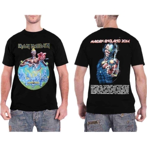 Iron Maiden - Maiden England 2014 Tour Uni Bl    i gruppen MERCH / T-Shirt / Rockoff_Nya April24 hos Bengans Skivbutik AB (5532290r)