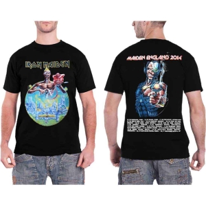 Iron Maiden - Maiden England 2014 Tour Uni Bl    i gruppen MERCHANDISE / T-shirt / Hårdrock hos Bengans Skivbutik AB (5532290r)