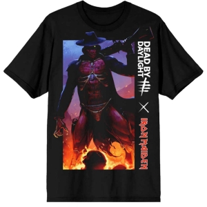 Iron Maiden - Dead By Daylight Gunslinger Uni Bl    i gruppen MERCH / T-Shirt / Rockoff_Nya April24 hos Bengans Skivbutik AB (5532294r)