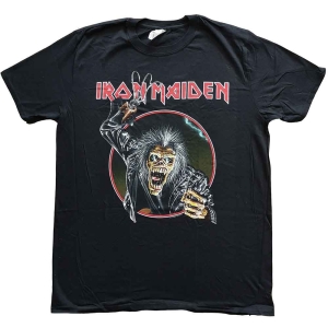Iron Maiden - Eddie Hook Uni Bl    i gruppen MERCH / T-Shirt / Rockoff_Nya April24 hos Bengans Skivbutik AB (5532306r)