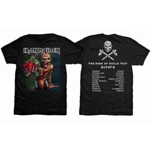 Iron Maiden - Bos Euro Tour 2016 Uni Bl    i gruppen MERCH / T-Shirt / Rockoff_Nya April24 hos Bengans Skivbutik AB (5532317r)