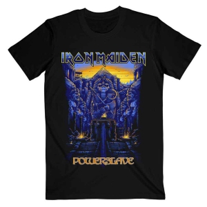 Iron Maiden - Dark Ink Powerslaves Uni Bl    i gruppen MERCHANDISE / T-shirt / Hårdrock hos Bengans Skivbutik AB (5532326r)