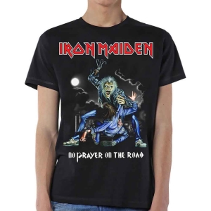 Iron Maiden - No Prayer On The Road Uni Bl    i gruppen MERCH / T-Shirt / Rockoff_Nya April24 hos Bengans Skivbutik AB (5532328r)