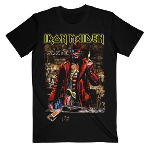 Iron Maiden - Stranger Sepia Uni Bl    i gruppen MERCH / T-Shirt / Rockoff_Nya April24 hos Bengans Skivbutik AB (5532329r)