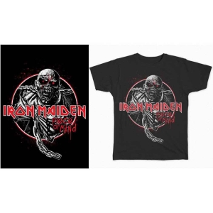 Iron Maiden - Piece Of Mind Circle Uni Bl i gruppen MERCHANDISE / T-shirt / Hårdrock hos Bengans Skivbutik AB (5532343r)
