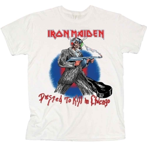 Iron Maiden - Chicago Mutants Fp Uni Wht    i gruppen MERCH / T-Shirt / Rockoff_Nya April24 hos Bengans Skivbutik AB (5532358r)