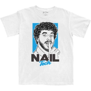 Jack Harlow - Nail Tech Uni Wht    i gruppen MERCHANDISE / T-shirt / Hip Hop-Rap hos Bengans Skivbutik AB (5532676r)