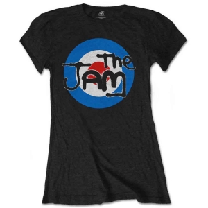 The Jam - Spray Target Logo Lady Bl i gruppen MERCHANDISE / T-shirt / Punk hos Bengans Skivbutik AB (5532681r)