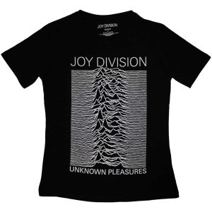 Joy Division - Unknown Pleasures Fp Lady Bl    i gruppen MERCH / T-Shirt / Rockoff_Nya April24 hos Bengans Skivbutik AB (5532695r)