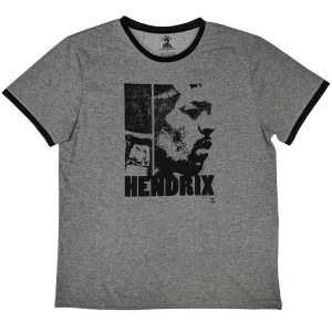 Jimi Hendrix - Let Me Live Ringer Uni Grey i gruppen MERCHANDISE / T-shirt / Pop-Rock hos Bengans Skivbutik AB (5532696r)