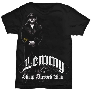 Lemmy - Sharp Dressed Man Uni Bl    i gruppen MERCH / T-Shirt / Rockoff_Nya April24 hos Bengans Skivbutik AB (5532709r)