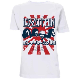Led Zeppelin - Japanese Burst Uni Wht    i gruppen MERCHANDISE / T-shirt / Hårdrock hos Bengans Skivbutik AB (5532717r)
