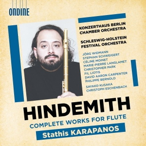 Stathis Karapanos - Hindemith: Complete Works For Flute i gruppen CD / Nyheter / Klassiskt hos Bengans Skivbutik AB (5532751)