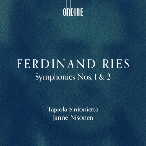 Tapiola Sinfonietta Janne Nisonen - Ries: Symphonies Nos. 1 & 2 i gruppen CD / Kommande / Klassiskt hos Bengans Skivbutik AB (5532752)