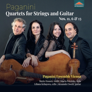 Paganini Ensemble Vienna - Paganini: Quartets For Strings & Gu i gruppen CD / Kommande / Klassiskt hos Bengans Skivbutik AB (5532759)
