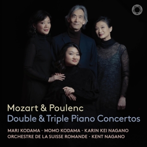 Mari Kodama Momo Kodama Karin Kei - Mozart & Poulenc: Double & Triple C i gruppen MUSIK / SACD / Kommande / Klassiskt hos Bengans Skivbutik AB (5532770)