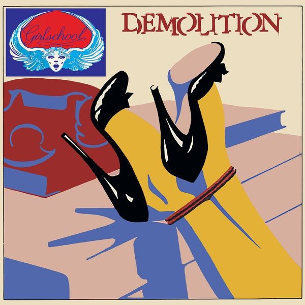 Girlschool - Demolition (Blue Vinyl Lp) i gruppen VINYL / Hårdrock hos Bengans Skivbutik AB (5532829)
