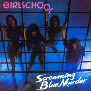 Girlschool - Screaming Blue Murder (Blue Marbled i gruppen VI TIPSAR / Fredagsreleaser / Fredag den 20:e september 2024 hos Bengans Skivbutik AB (5532834)