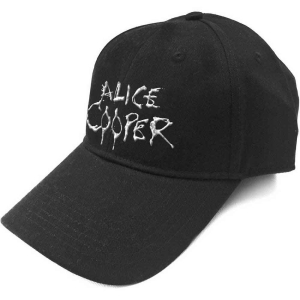 Alice Cooper - Sonic Sliver Dripping Logo Bl Baseball C i gruppen MERCHANDISE / Merch / Hårdrock hos Bengans Skivbutik AB (5532868)
