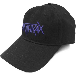 Anthrax - Logo Bl Baseball C i gruppen MERCHANDISE / Keps / Hårdrock hos Bengans Skivbutik AB (5532870)
