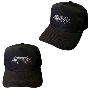 Anthrax - Sonic Sliver Logo Bl Baseball C i gruppen MERCHANDISE / Merch / Hårdrock hos Bengans Skivbutik AB (5532871)