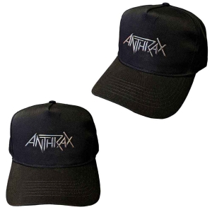 Anthrax - Sonic Sliver Logo Bl Baseball C i gruppen MERCHANDISE / Keps / Hårdrock hos Bengans Skivbutik AB (5532871)