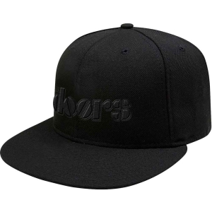 The Doors - Logo Bl Snapback C i gruppen MERCHANDISE / Keps / Pop-Rock hos Bengans Skivbutik AB (5532914)