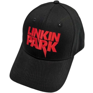 Linkin Park - Red Logo Bl Baseball C i gruppen MERCHANDISE / Merch / Hårdrock hos Bengans Skivbutik AB (5532958)