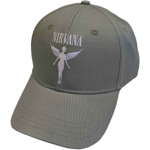 Nirvana - Angelic Mono Green Baseball C i gruppen MERCHANDISE / Keps / Hårdrock hos Bengans Skivbutik AB (5532974)