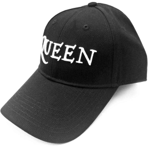 Queen - Logo Bl Baseball C i gruppen MERCHANDISE / Merch / Pop-Rock hos Bengans Skivbutik AB (5532992)