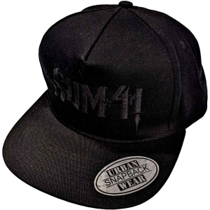 Sum 41 - Black Logo Bl Snapback C i gruppen MERCHANDISE / Merch / Punk hos Bengans Skivbutik AB (5533034)