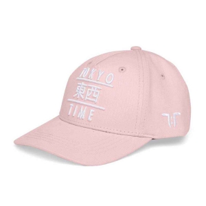 Tokyo Time - Tt Heritage White Logo Kids Pink Snapbac i gruppen ÖVRIGT / Merchandise hos Bengans Skivbutik AB (5533047)