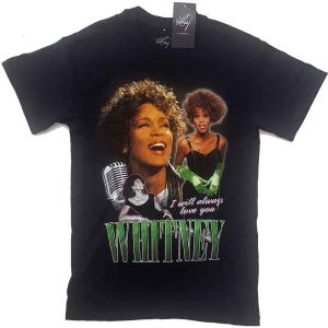 Whitney Houston - Always Love You Homage Uni Bl    i gruppen MERCHANDISE / T-shirt / Pop-Rock hos Bengans Skivbutik AB (5533403)