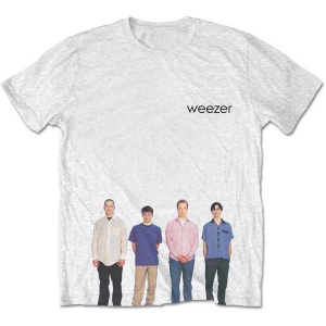 Weezer - Packaged Blue Album Uni Wht  2 i gruppen MERCHANDISE / T-shirt / Pop-Rock hos Bengans Skivbutik AB (5533457)