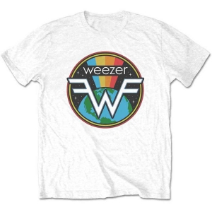 Weezer - Symbol Logo Uni Wht    i gruppen MERCHANDISE / T-shirt / Pop-Rock hos Bengans Skivbutik AB (5533464r)
