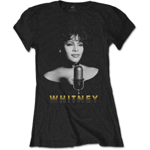 Whitney Houston - B&W Photo Lady Bl    i gruppen MERCHANDISE / T-shirt / Pop-Rock hos Bengans Skivbutik AB (5533467r)