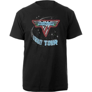 Van Halen - 1980 Tour Uni Bl    i gruppen MERCH / T-Shirt / Rockoff_Nya April24 hos Bengans Skivbutik AB (5533590r)