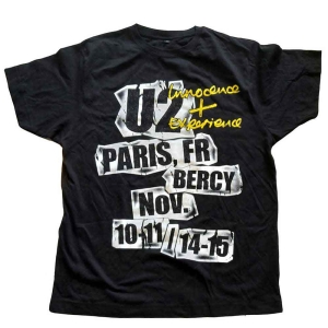 U2 - I+E Paris Event 2015 Uni Bl  2 i gruppen MERCHANDISE / T-shirt / Pop-Rock hos Bengans Skivbutik AB (5533638)