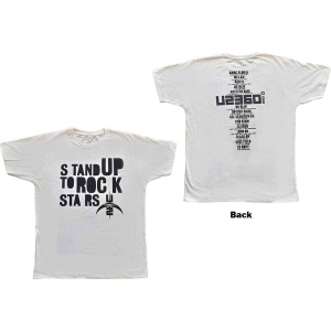 U2 - 360 Degree Tour 2009 Stand Up To Rocksta i gruppen MERCHANDISE / T-shirt / Pop-Rock hos Bengans Skivbutik AB (5533736)