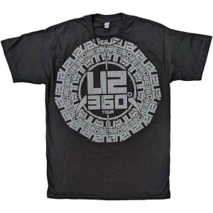U2 - 360 Degree Tour Logo Uni Bl    i gruppen MERCHANDISE / T-shirt / Pop-Rock hos Bengans Skivbutik AB (5533740)