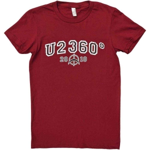 U2 - 360 Degree Tour 2010 Logo Lady Red    i gruppen MERCHANDISE / T-shirt / Pop-Rock hos Bengans Skivbutik AB (5533746)