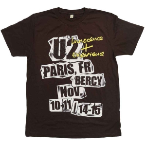 U2 - I+E Paris Event 2015 Uni Brown    i gruppen MERCH / T-Shirt / Rockoff_Nya April24 hos Bengans Skivbutik AB (5533786r)