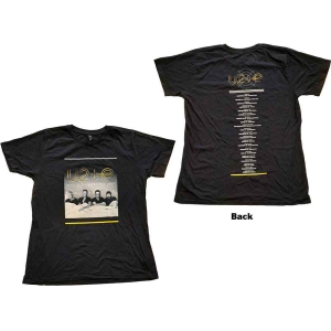 U2 - I+E Tour Bed Photo Lady Bl    i gruppen MERCH / T-Shirt / Rockoff_Nya April24 hos Bengans Skivbutik AB (5533801r)