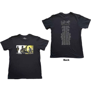U2 - I+E Tour 2015 Band Silhouettes Uni Bl    i gruppen MERCH / T-Shirt / Rockoff_Nya April24 hos Bengans Skivbutik AB (5533811r)