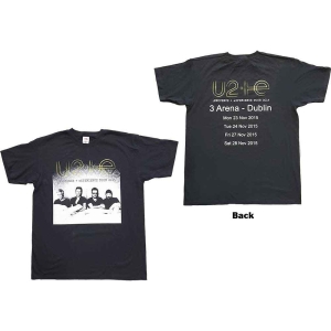 U2 - I+E Tour Dublin 2015 Bed Photo Uni Bl    i gruppen MERCH / T-Shirt / Rockoff_Nya April24 hos Bengans Skivbutik AB (5533812r)