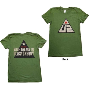 U2 - Glastonbury 2011 Pyramid Stage Lady Gree i gruppen MERCHANDISE / T-shirt / Pop-Rock hos Bengans Skivbutik AB (5533815r)